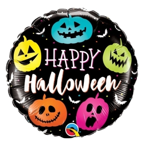 Balon foliowy dynie Happy Halloween 45 cm