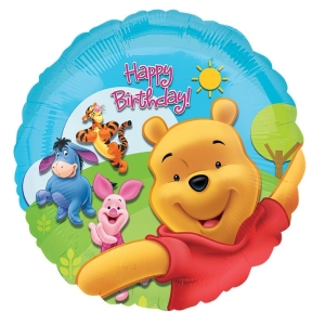 Balon foliowy Kubuś Puchatek 43 cm