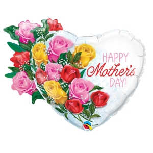 Balon foliowy na dzień matki - Happy Mothers Day 89 cm