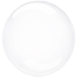 Balon foliowy kula Crystal Clearz transparentny 55 cm