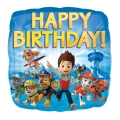 Balon foliowy Psi Patrol happy birthday 43cm