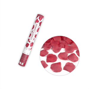 Konfettikanon rosenblad bordeaux 40 cm