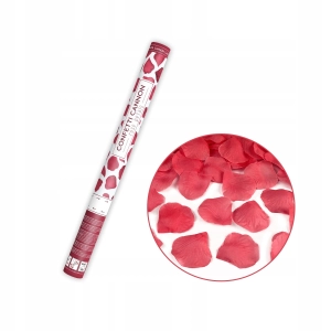 Konfettikanon rosenblad bordeaux 60 cm