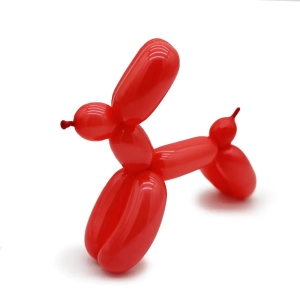 Balony do modelowania czerwone pastelowe D4 140 cm 100 szt Gemar