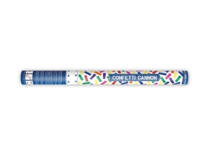 Konfettikanoner pappersmix 80 cm, kartong 36 st