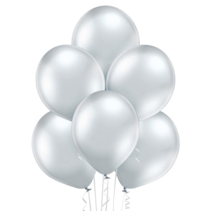 Balony Glossy Silver B105 12 cali 50 szt Belbal