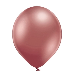 Balony Glossy Rose Gold D5 5 cali 100 szt Belbal