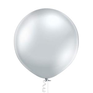 Balony Glossy Silver B250 24 cale 5 szt Belbal