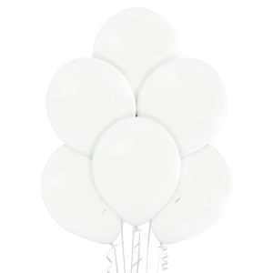 Balony Pastel White B85 10 cali 50 szt Belbal