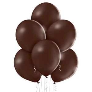 Balony Pastel Cocoa Brown B85 10 cali 50 szt Belbal
