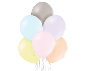 Balony Pastel Macaron Assorted B85 10 cali 50 szt Belbal