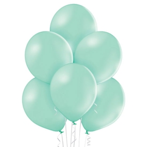 Balony Pastel Light Green B85 10 cali 50 szt Belbal