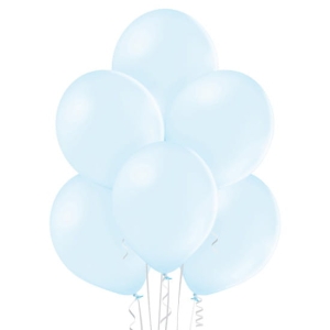 Balony Pastel Ice Blue B85 10 cali 50 szt Belbal