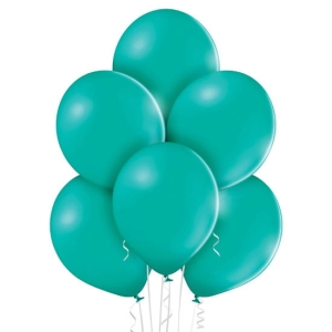 Balony Pastel Turquoise B85 10 cali 50 szt Belbal
