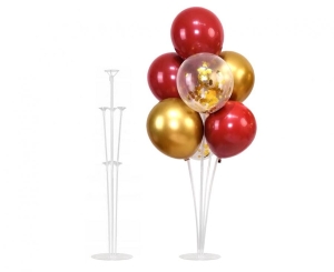 Stojak na balony 7 patyczków 40 - 70 cm (1)