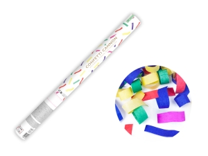 Konfettikanon pappersmix 60 cm