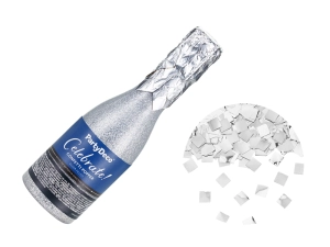 Champagnekork metallic silver 20 cm