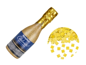 Champagnekork metallic guld 20 cm