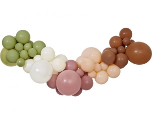 Girlanda balonowa DIY Boho 65 szt