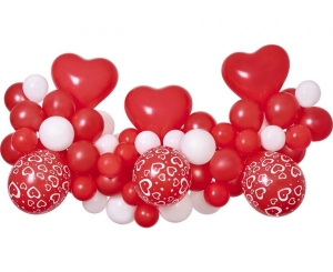 Girlanda balonowa DIY Love 65 szt