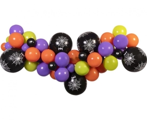 Girlanda balonowa DIY Halloween (tradycyjna) 65 szt