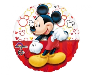 Balon foliowy Mickey Mouse Portrait okrągły 18 cali