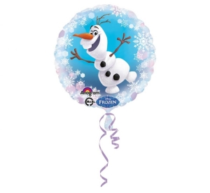 Balon foliowy Frozen Olaf okrągły 18 cali