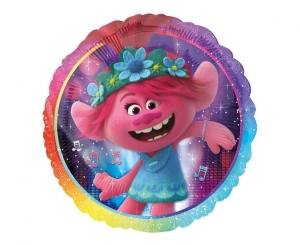 Balon foliowy Trolls World Tour okrągły 18 cali
