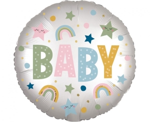 Balon foliowy Baby okrągły 18 cali