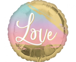 Balon foliowy Sunset Love okrągły 18 cali