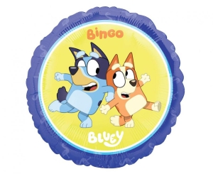 Balon foliowy Bluey okrągły 18 cali