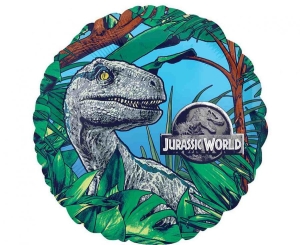 Balon foliowy Jurassic World Dominion okrągły 18 cali