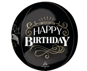 Balon foliowy ORBZ Happy Birthday limited edition 21 cali
