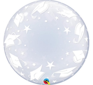 Balon foliowy Bubble Deco dla absolwenta Biret 22 cale