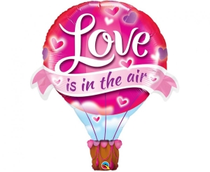 Balon foliowy LOVE IS IN THE AIR 42 cale