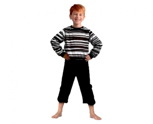 Strój dla dzieci Gotycki brat (bluzka spodnie) rozm. 120/130 cm
