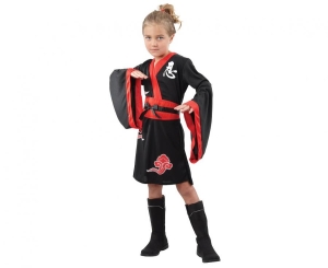 Strój dla dzieci Wojowniczka Ninja (sukienka pasek) rozm.120/130 cm