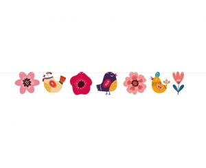 Girlanda papierowa Summer - Have Fun 270 cm