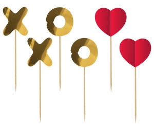 Pikery XoXo 6 szt