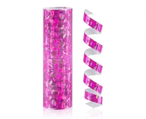 Serpentyny holograficzne fioletowe 24 szt