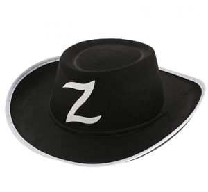 Kapelusz Zorro rozmiar S