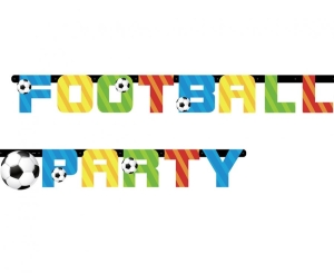 Girlanda papierowa Piłka Nożna - Football party 160 cm