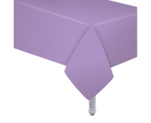 Obrus papierowy lawendowy 132 cm x 183 cm