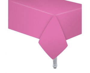 Obrus papierowy różowy 132 cm x 183 cm