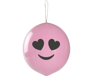 Balony GPBS1 pastel - Uśmiechy różowe 50 szt