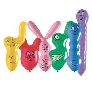 Balony kształty GPF mix balonów 50 szt.