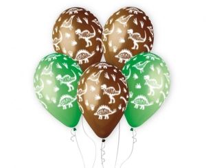 Balony Dinozaury - Stegosaurus 13 cali 5 szt