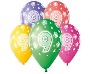 Balony z nadrukiem 9 13 cali 5 szt