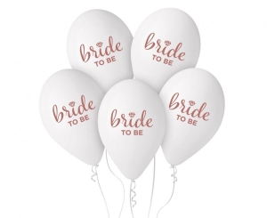 Balony Bride To Be 13 cali 5 szt