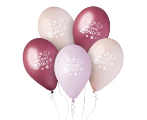 Balony Kochanej Babci 13 cali 5 szt